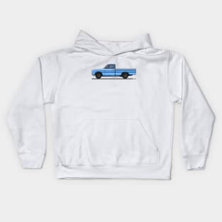 blue truck Kids Hoodie